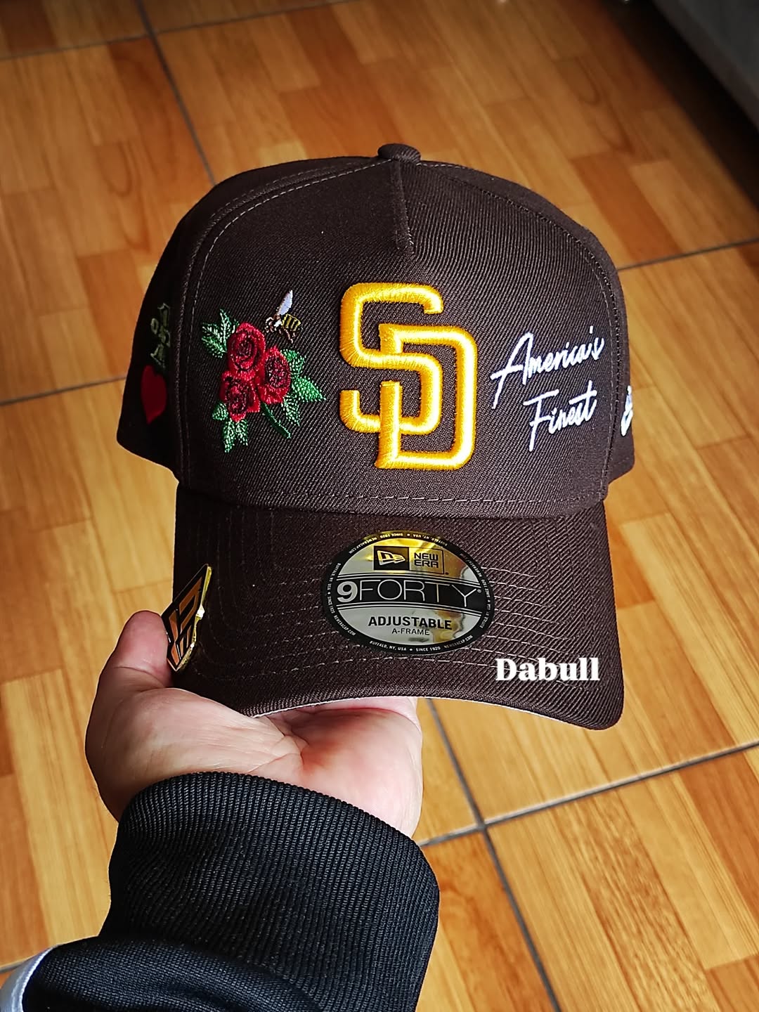 New Era San Diego Padres 'One ♥️' 9FORTY A-Frame Snapback