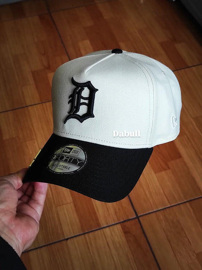 Detroit Tigers Chrome Black 2 Tone 2000 Stadium SP 9Forty A-Frame Snapback