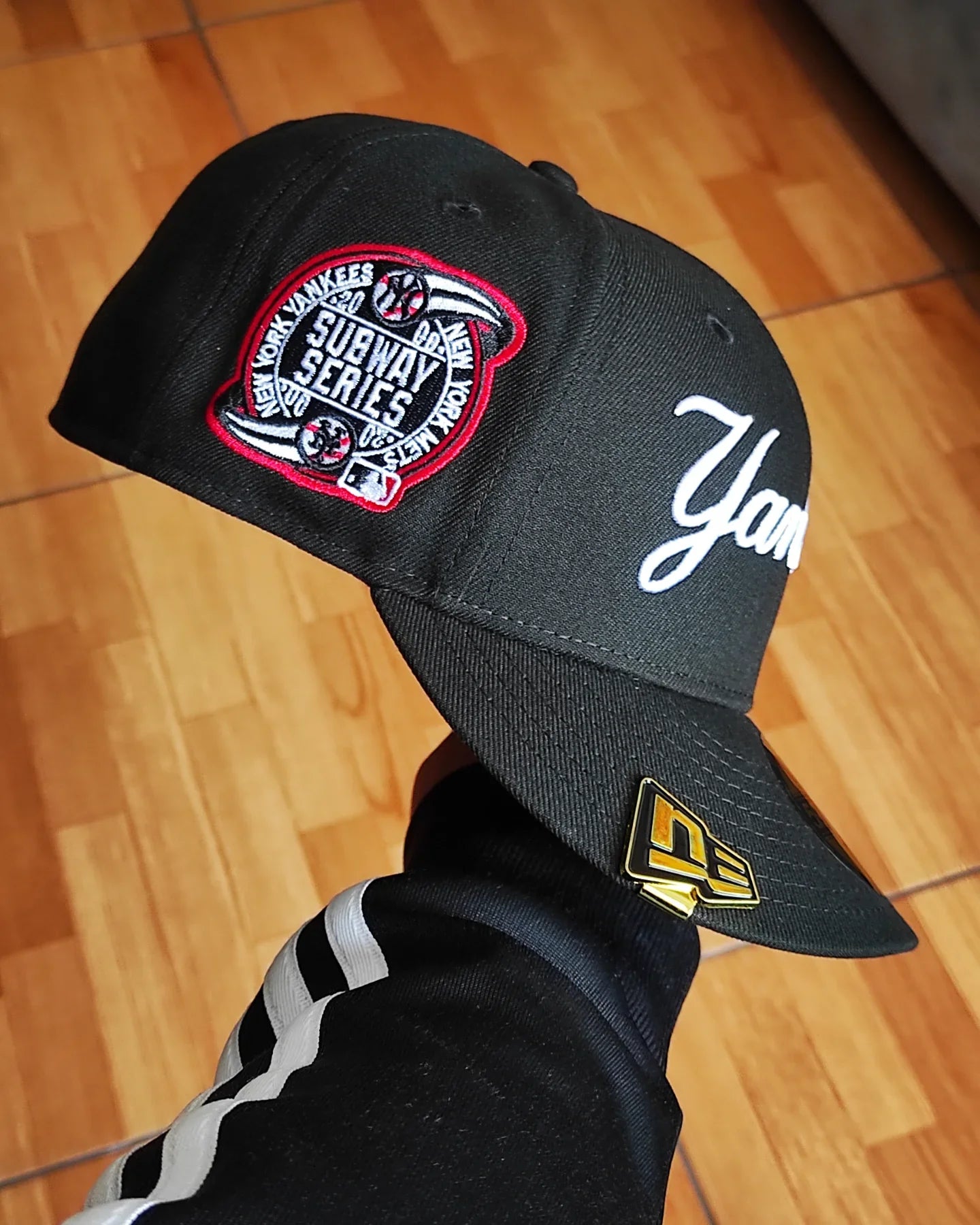 New Era New York Yankees Subway Series 2009 Black and Red Edition 59Fifty Fitted Hat