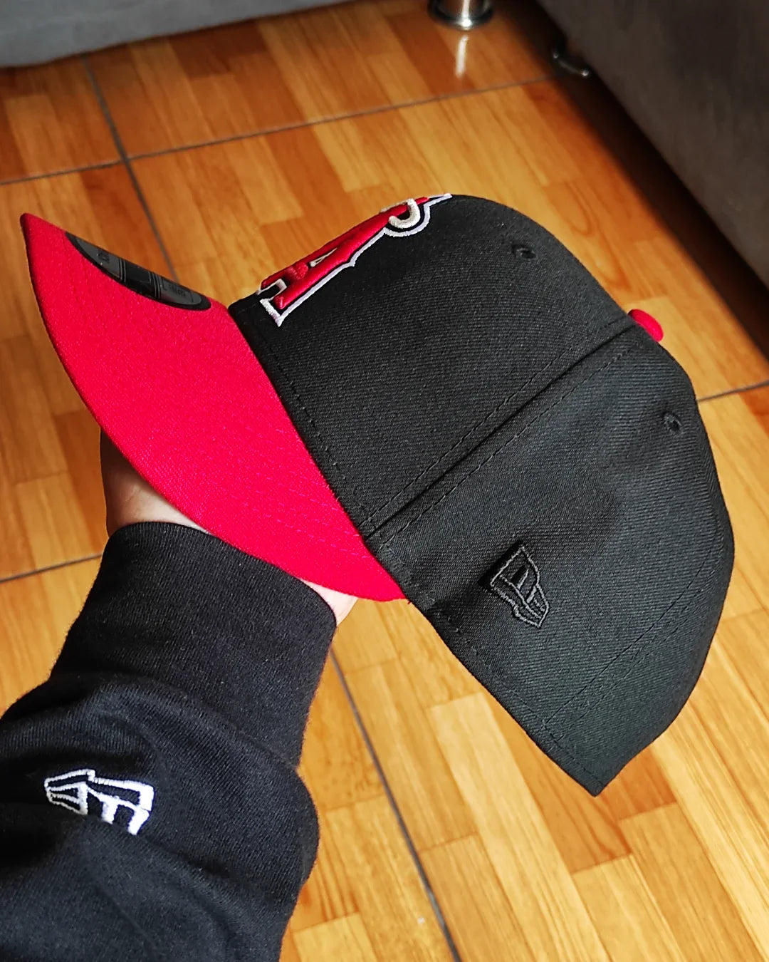 New Era Anaheim Angels 50th aniversario black Red 9 FIFTY Snapback