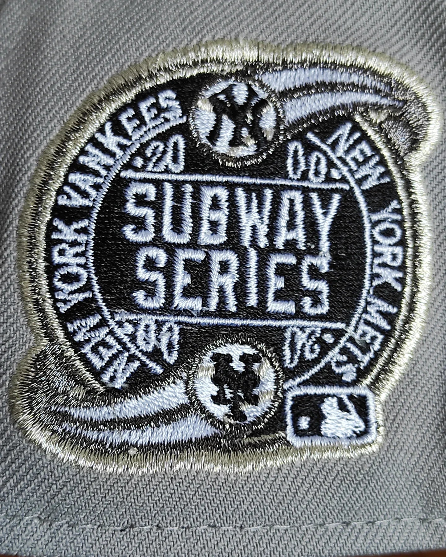 New Era New York Mets subway series grey two Tones 9FORTY A-FRAME