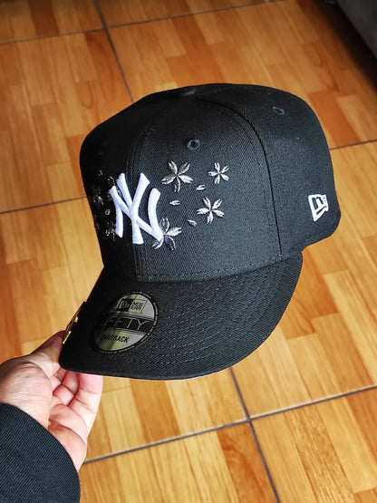 New Era New York Yankees World Series cherry Blossom black 9fifty Snapback