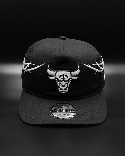 New Era Chicago Bulls 'TT' Golfer Pre-Curved Snapback