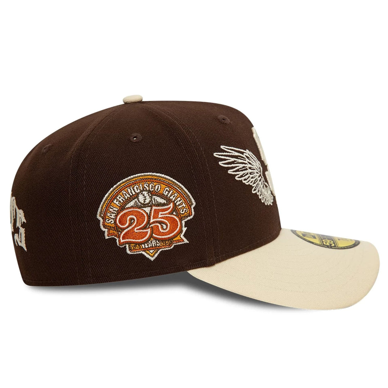 Gorra San Francisco Giants MLB Team Wings 59FIFTY Fitted Marrón Oscuro