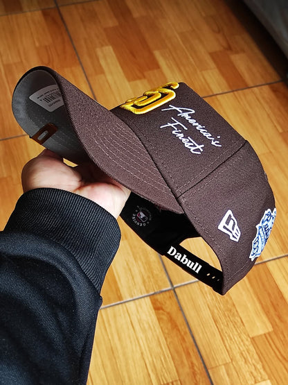 New Era San Diego Padres 'One ♥️' 9FORTY A-Frame Snapback