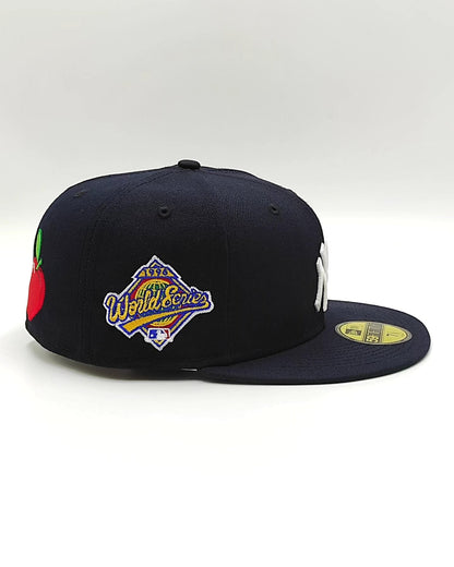 New Era New york yankees liberty navy edition 59fifty fitted cap apple