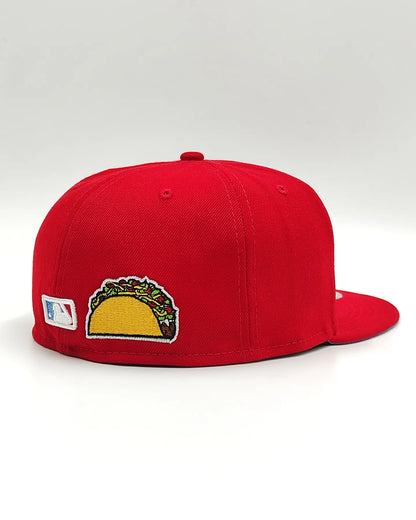 New Era Los Angeles Dodgers' palm taco red 59fifty cap