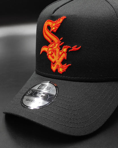 New Era White Sox 'flama' caliente' 9FORTY A-Frame Snapback