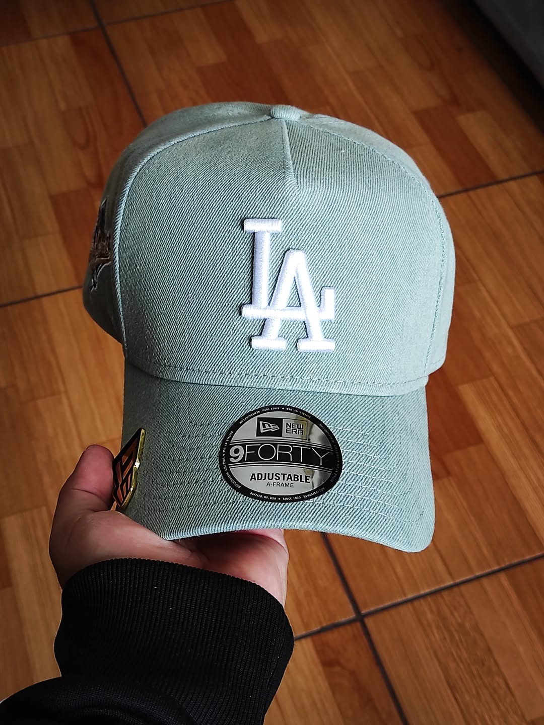 Los Angeles Dodgers'Denim White' 9FORTY A-Frame Snapback