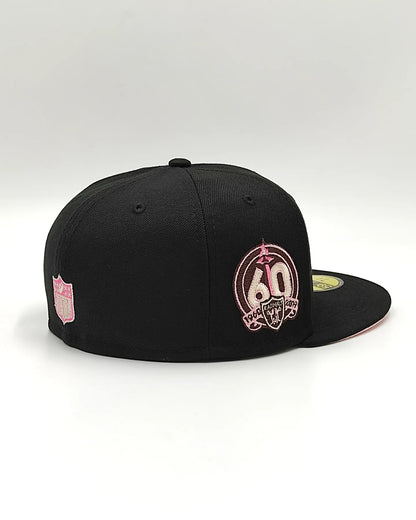 New Era 59fifty cookies & cream raiders hat - black