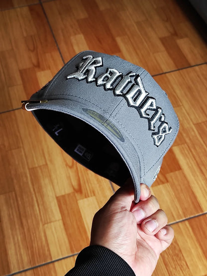 New era las Vegas Raiders 60th aniversario gray 59fifty