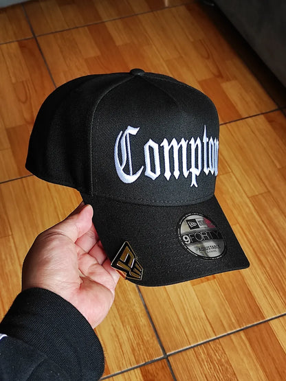 New Era of Compton black 9Forty A-frame Snapback