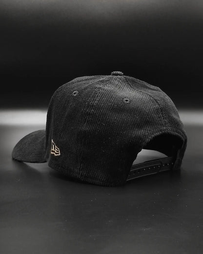 New Era Okland Athletics"Corduroy Black" 9 Forty A-FRAME snapback