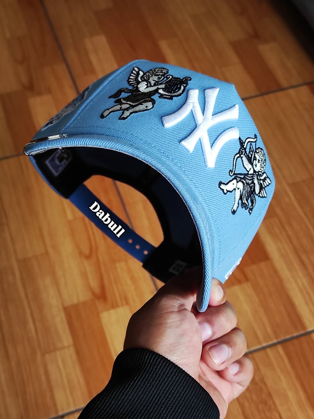 New Era New York Yankees cupid 🏹  sky 9FORTY A-FRAME Snapback