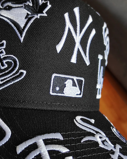 New Era MLB 'All Over ' 9FORTY A-Frame Snapback