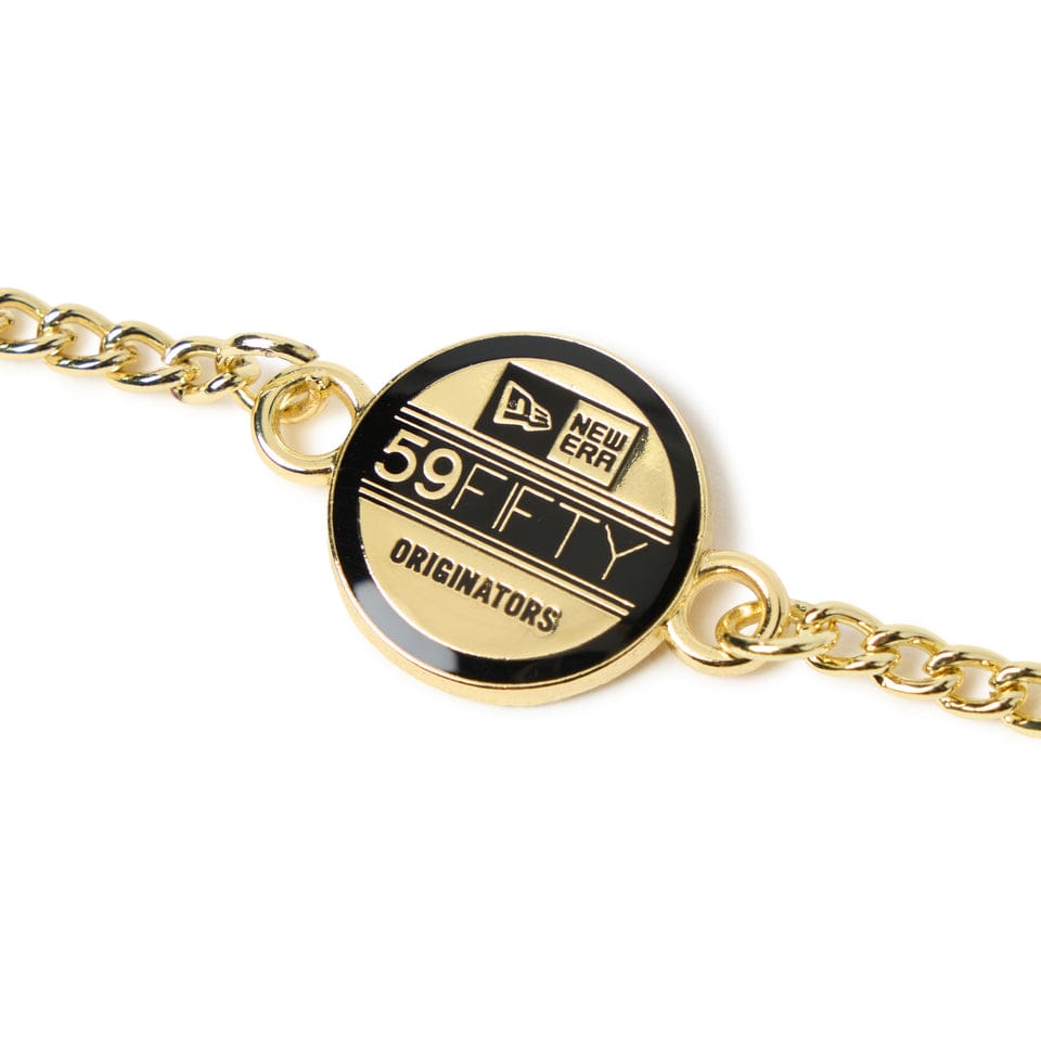 Cadena para accesorios de gorra 59FIFTY color Oro/Negro