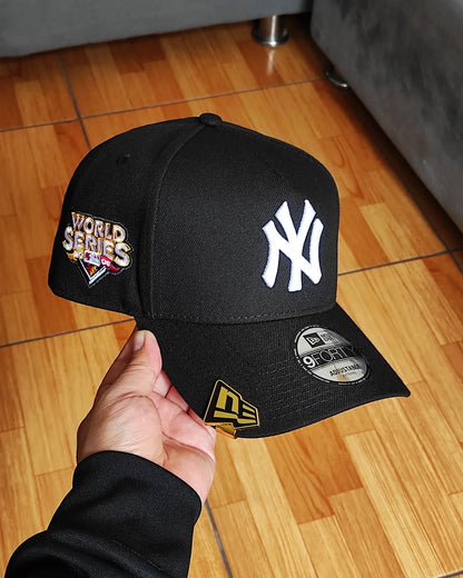 New York Yankees Black 2009 World Series  9Forty A-Frame Snapback
