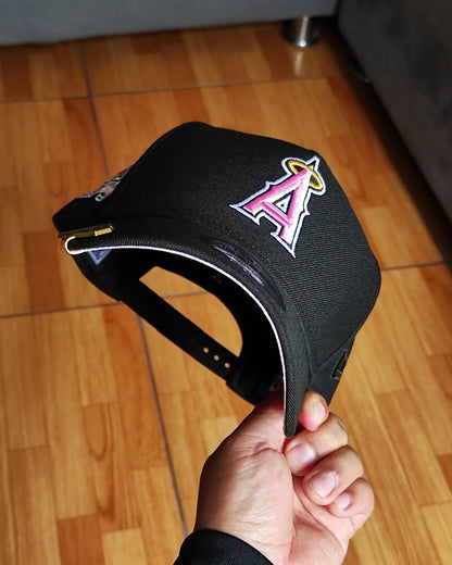 New Era Anaheim Angels 50th aniversario black/pin 9FORTY A-FRAME