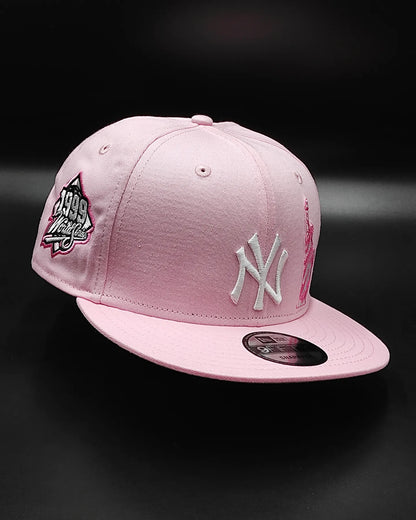New Era New York Yankees 1999 world series colección Liberty 🗽 9 FIFTY Snapback - pink