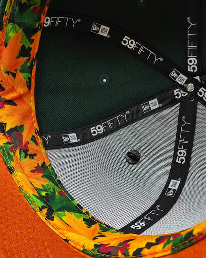New Era 59fifty San Diego Padres MLB colección LEAFY 🍁