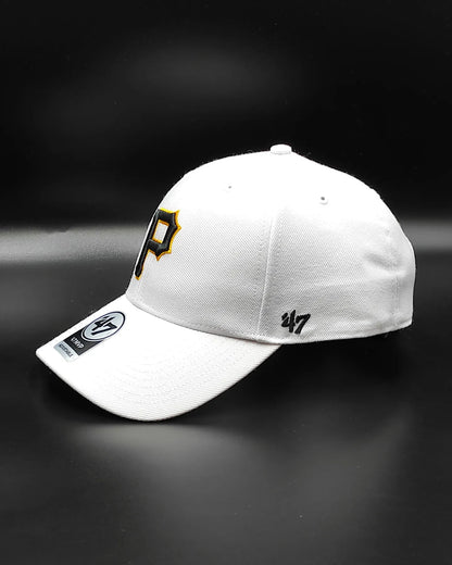 47brand Pittsburgh Pirates classic white strapback cap