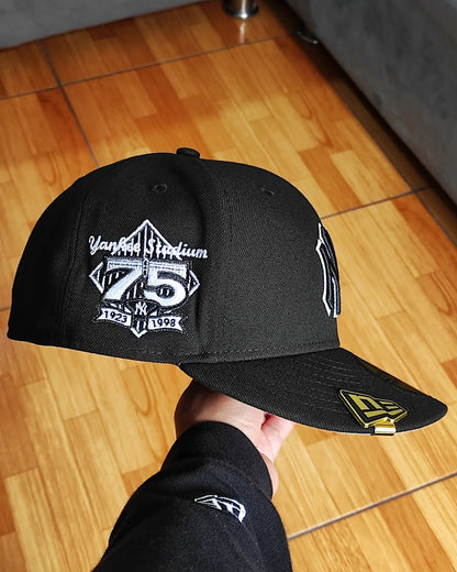 New Era New York Yankees  stadium 75 aniversario black  59 fifty fitted