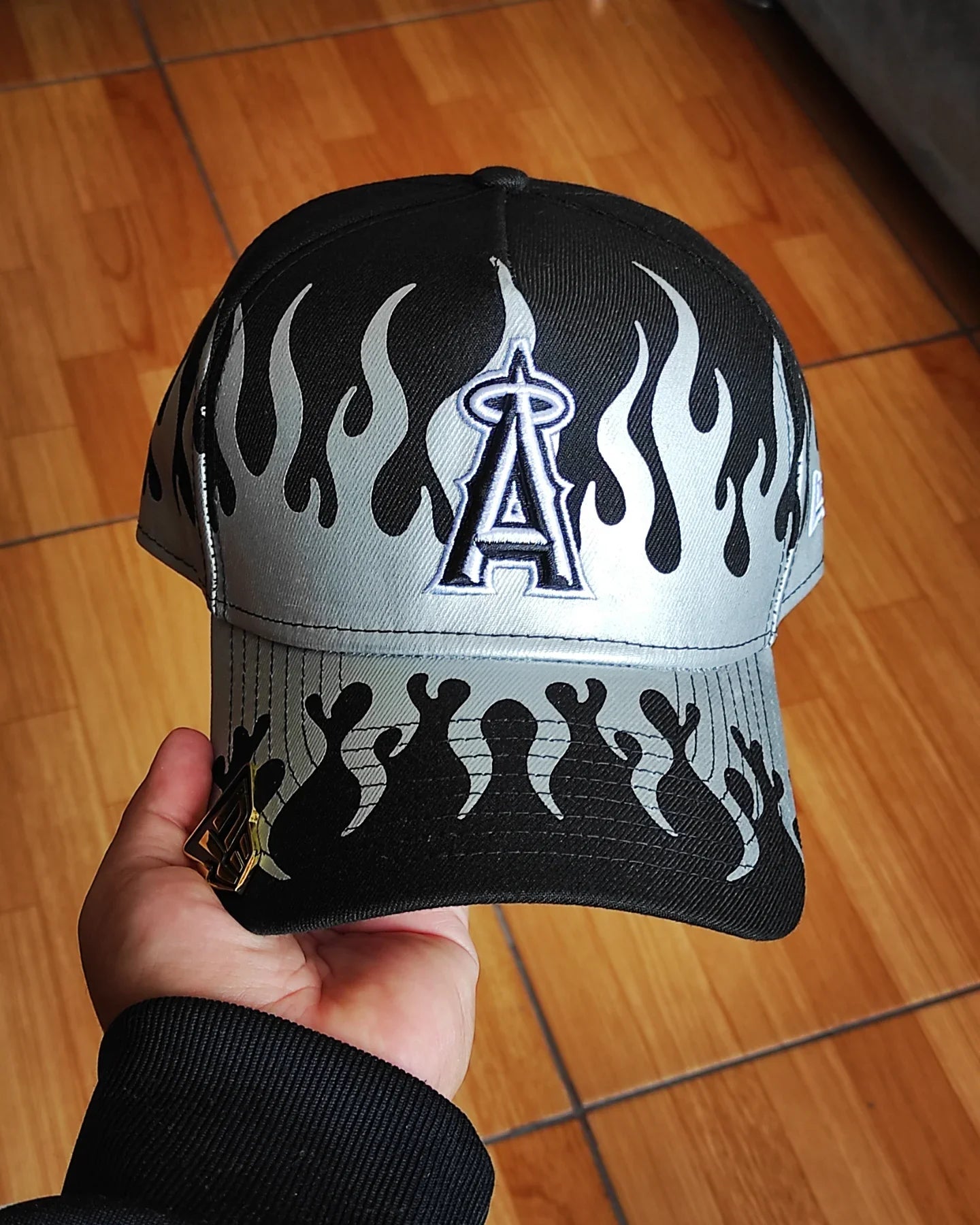 New Era Los Angeles Angels 'Flames' 9FORTY A-Frame Snapback