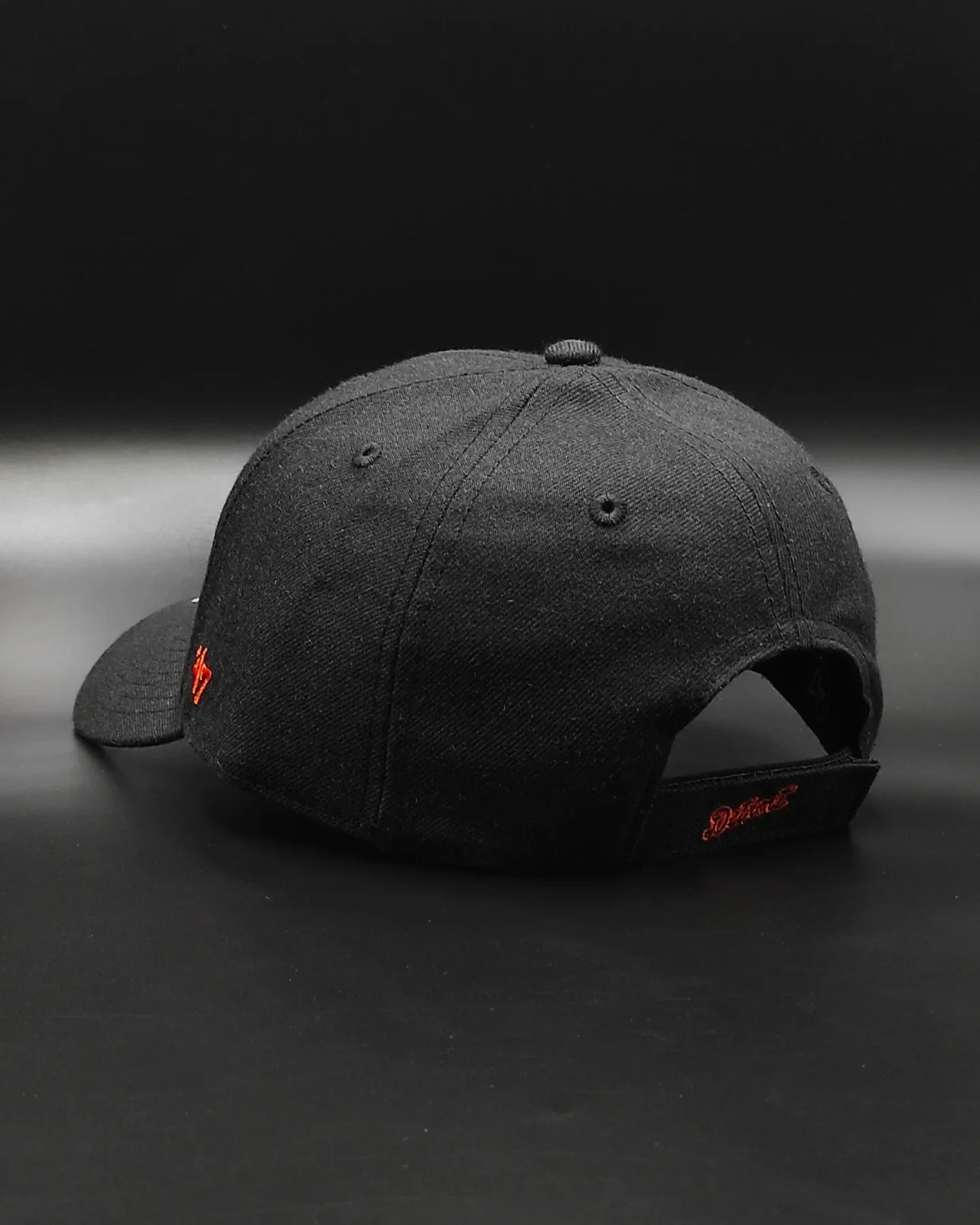 47Brand Detroit Tigers Black and Orange Classic Strapback Cap