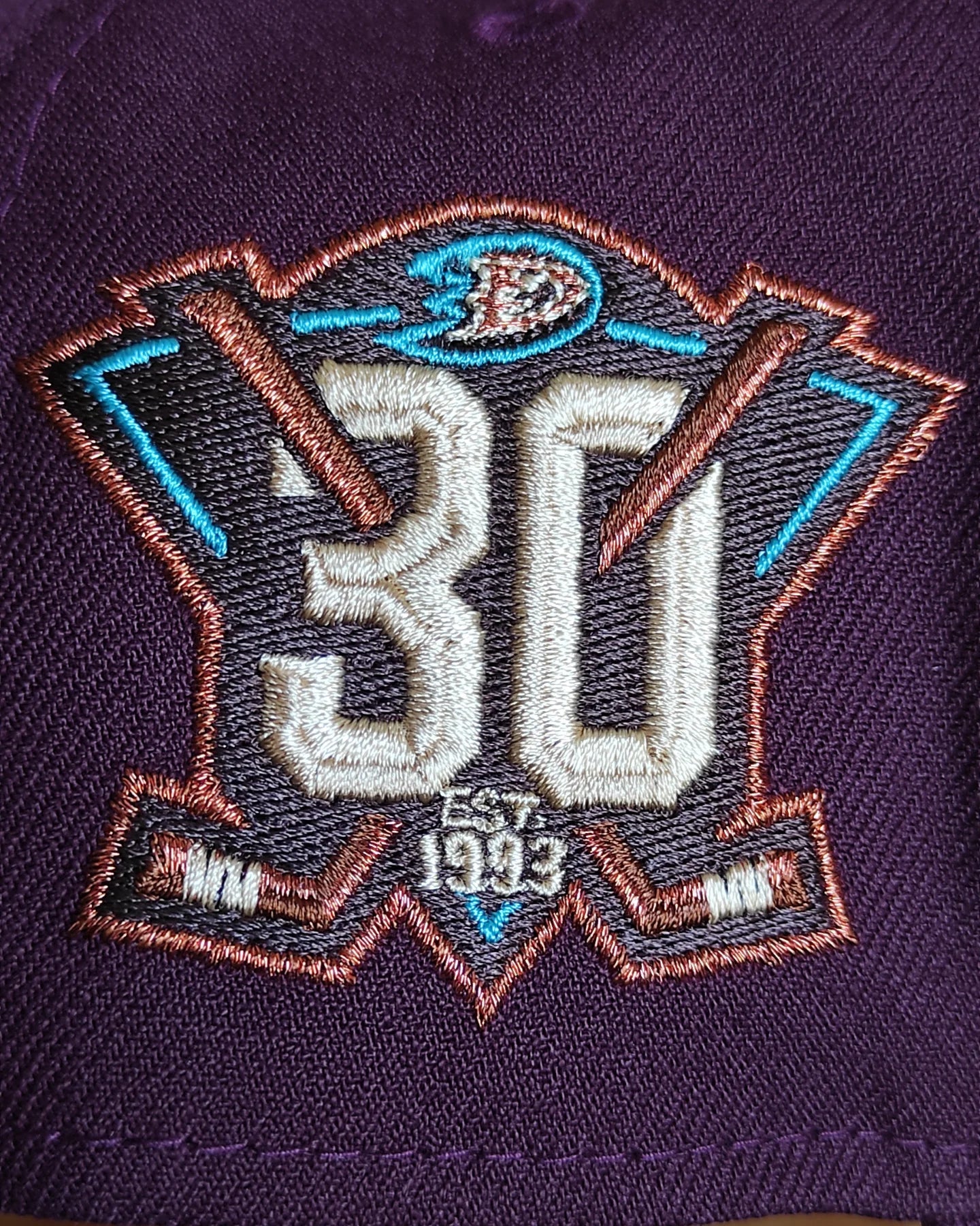 New Era Anaheim Ducks 30th aniversario prime 9FORTY A-FRAME