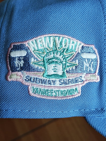 New Era New York Yankees hesrt sky/pink 9fifty snapback