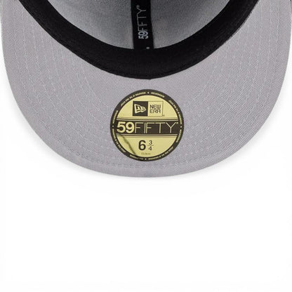 Dark Green Oakland Athletics All Over Logo Gray Bottom 59FIFTY New Era Fitted