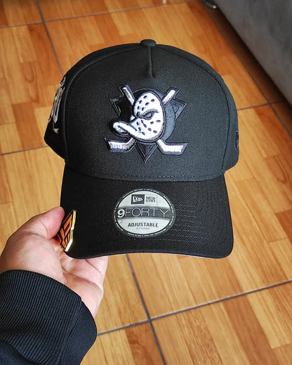 New Era Anaheim Ducks 30th aniversario black prime 9FORTY A-FRAME