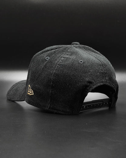 New Era Atlanta braves"Corduroy Black" 9 Forty A-FRAME snapback