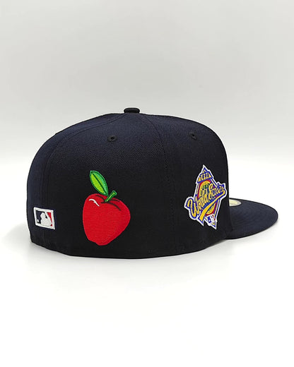 New Era New york yankees liberty navy edition 59fifty fitted cap apple
