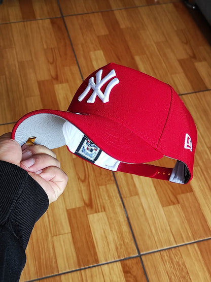 New Era New York Yankees red 9Forty A Frame Snapback Hat