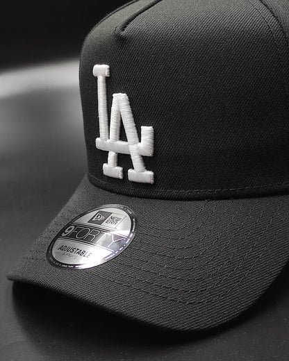 New Era Los Angeles Dodgers world series black red edition a frame snapback hat