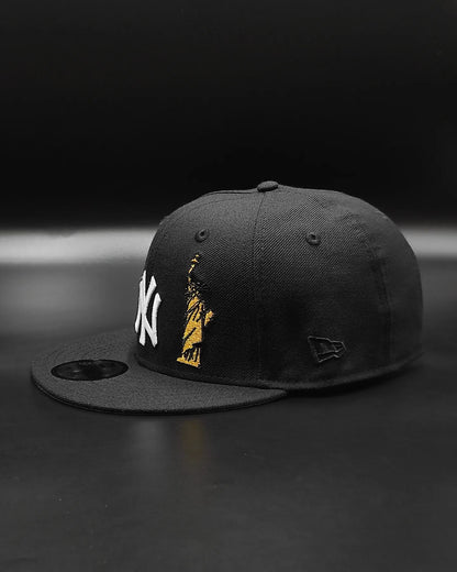 New Era New York Yankees 100th aniversario series colección Liberty 🗽 9 FIFTY Snapback - negro