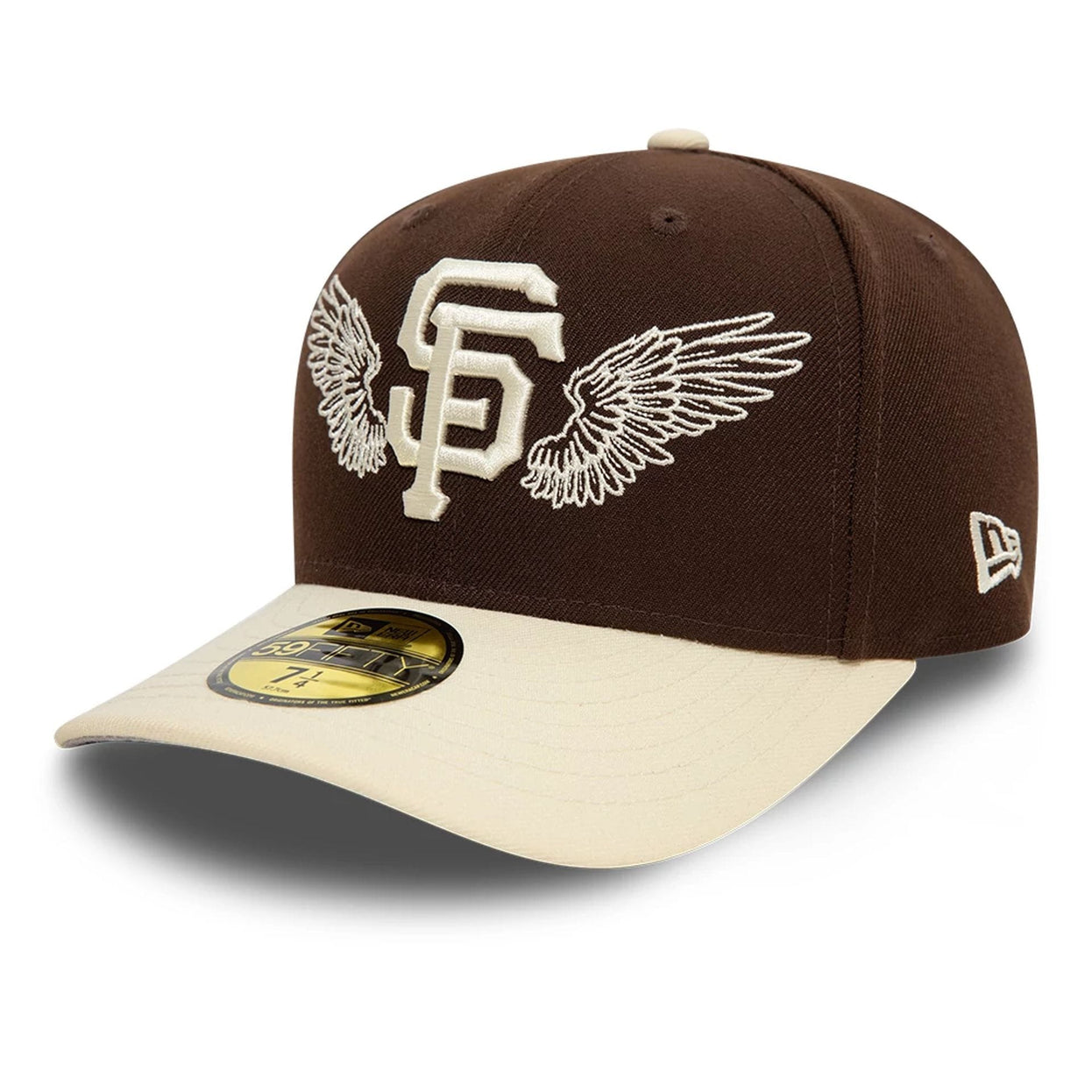 Gorra San Francisco Giants MLB Team Wings 59FIFTY Fitted Marrón Oscuro