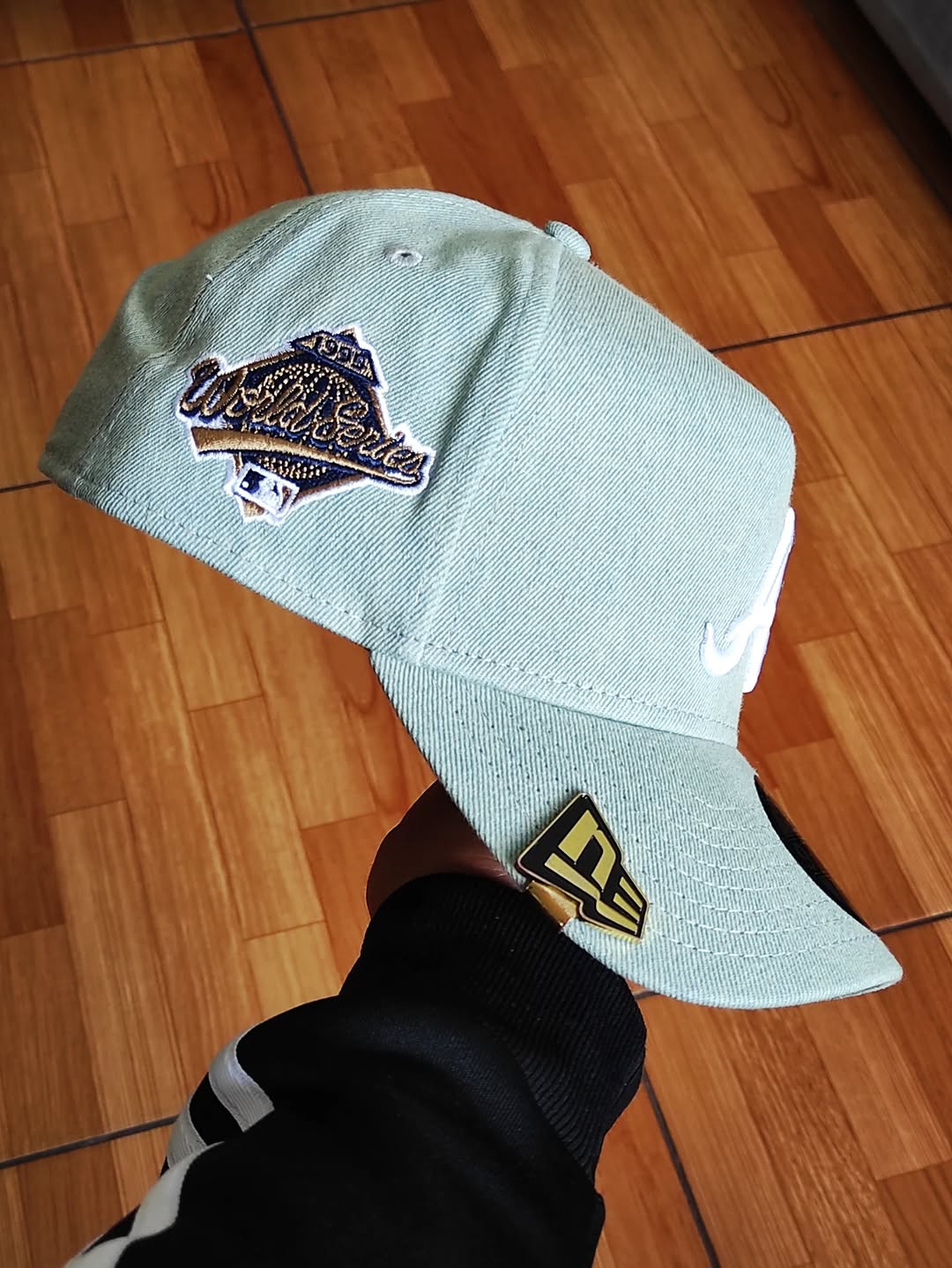 Atlanta braves 'Denim White' 9FORTY A-Frame Snapback