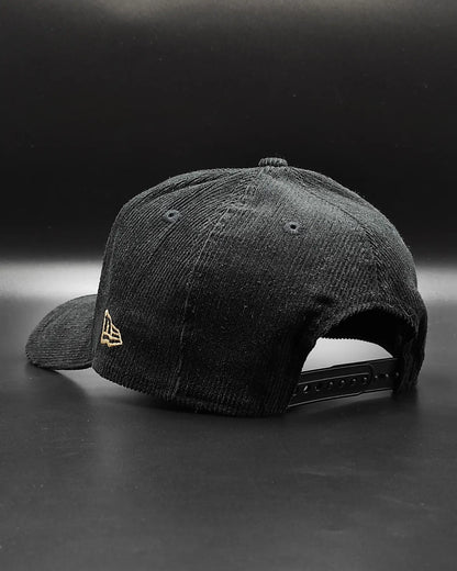 New Era New York Yankees "Corduroy Black" 9 Forty A-FRAME snapback