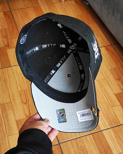 New Era Anaheim Ducks 30th Anniversary Black Prime Edition 59Fifty Fitted Hatp